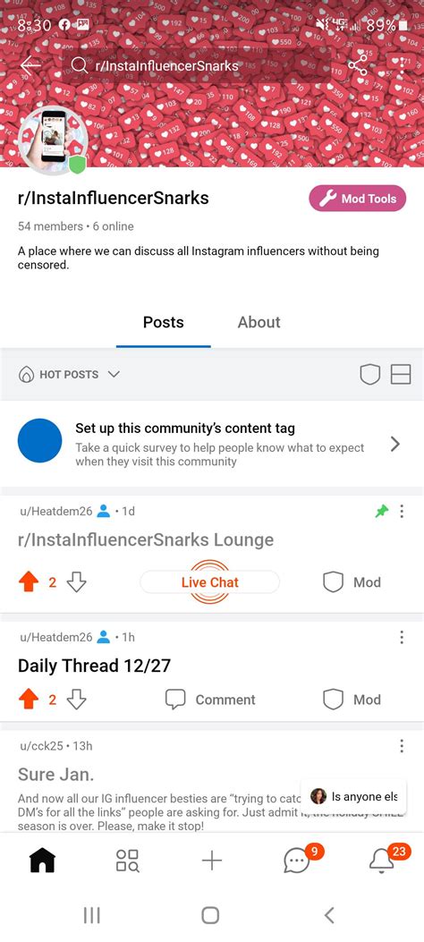 Please check the thread to see if the topic you want to bring up has already been discussed before posting. . Instagram influencer snark reddit today